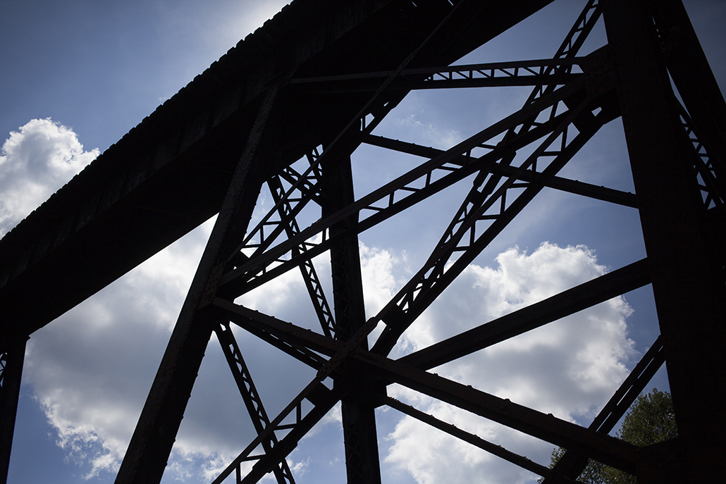 Sweeneysburg trestle bridge